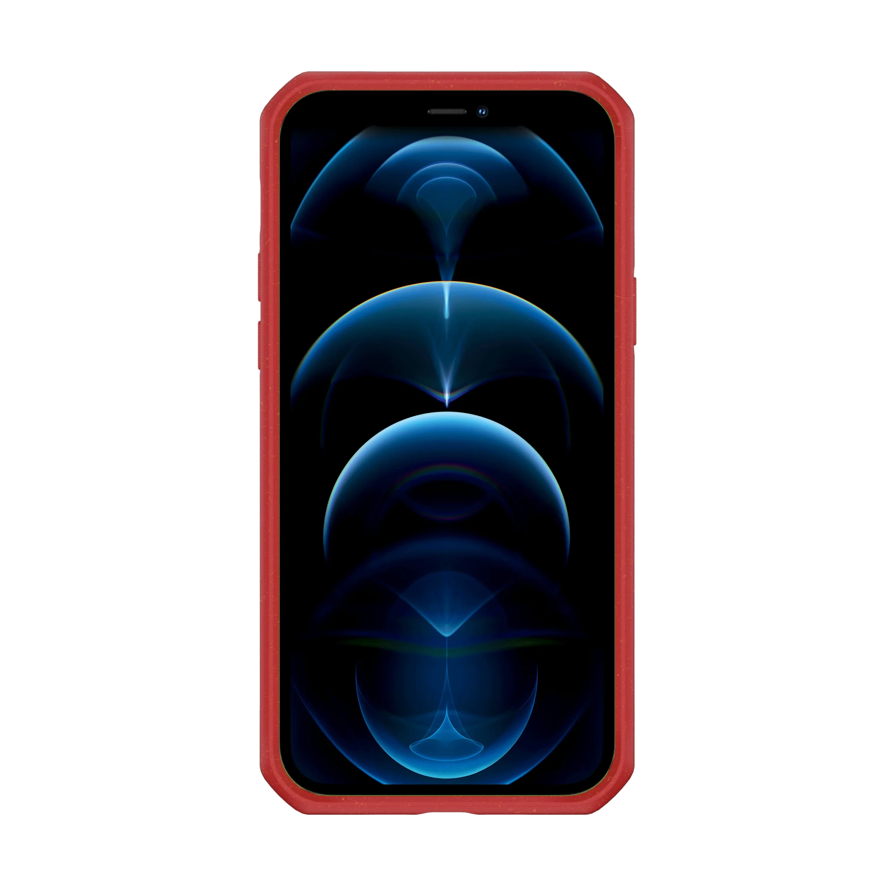 Itskins Feroniabio Pure iPhone 12 Pro Max Case - Red And Transparent - Tashqila Itskins Feroniabio Pure iPhone 12 Pro Max Case - Red And Transparent - Tashqila